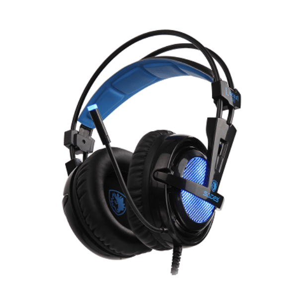 אוזניות SADES גיימינג דגם LOCUST SURROUND 7.1 למחשב